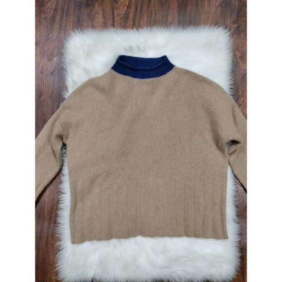 Clouds Cashmere Dolman Sleeve Knit Pullover Sweater Beige Women's Size Large - Picture 5 of 14